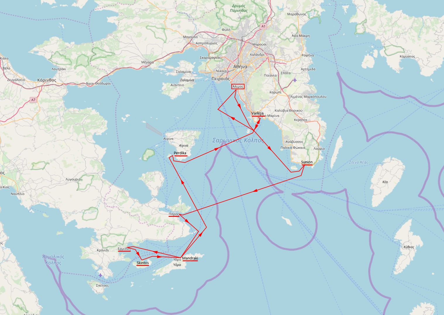 2025 - On Deck im Saronischen Golf