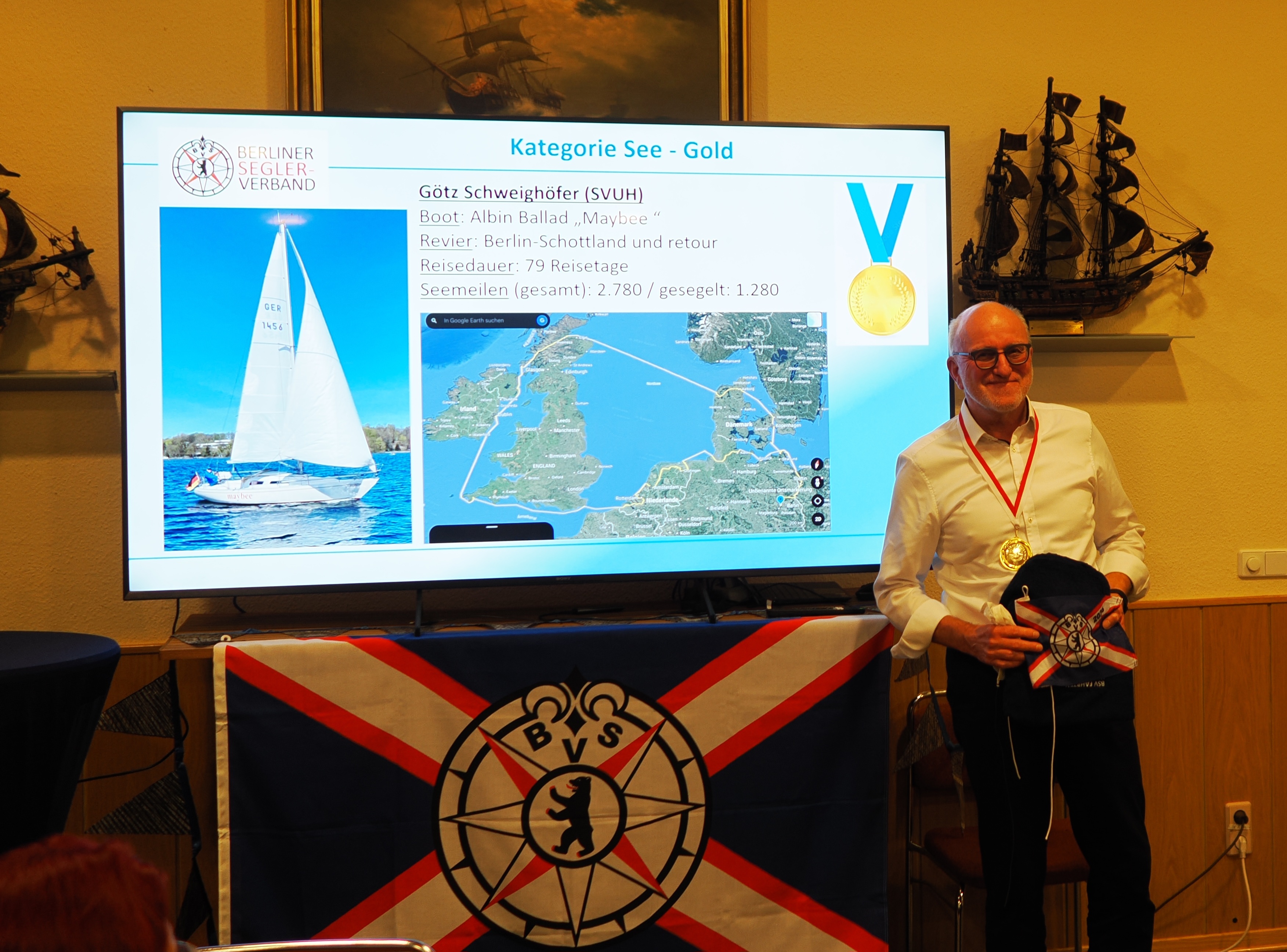 Goldmedaille für unseren Götz